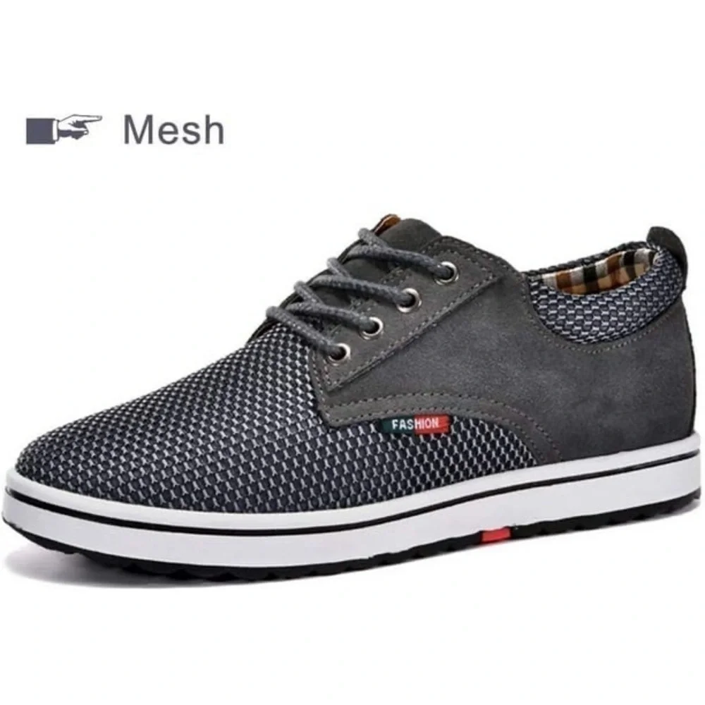 Men's Invisible Height Increasing Elevator Shoes - 3 colors - Picture 4 of 10